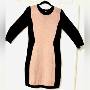 Mossimo Supply Co. 2-tone, midi Sweater Dress